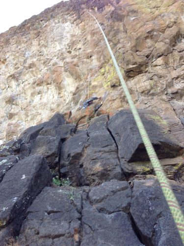 Rock Climbing at Table Mountain