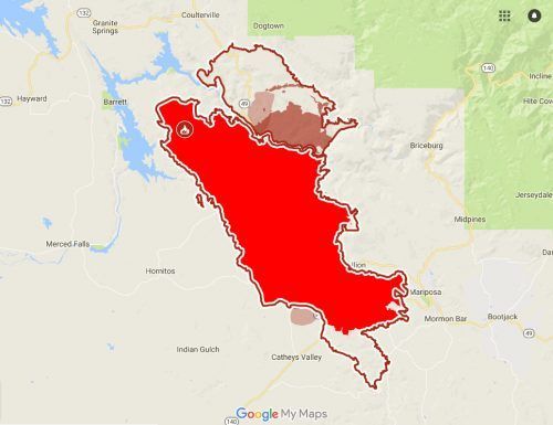 Detwiler Fire, July 20, 2017