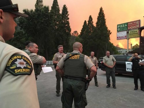 Tuolumne County Sheriff's Office Lends Support In Mariposa County for Detwiler Fire